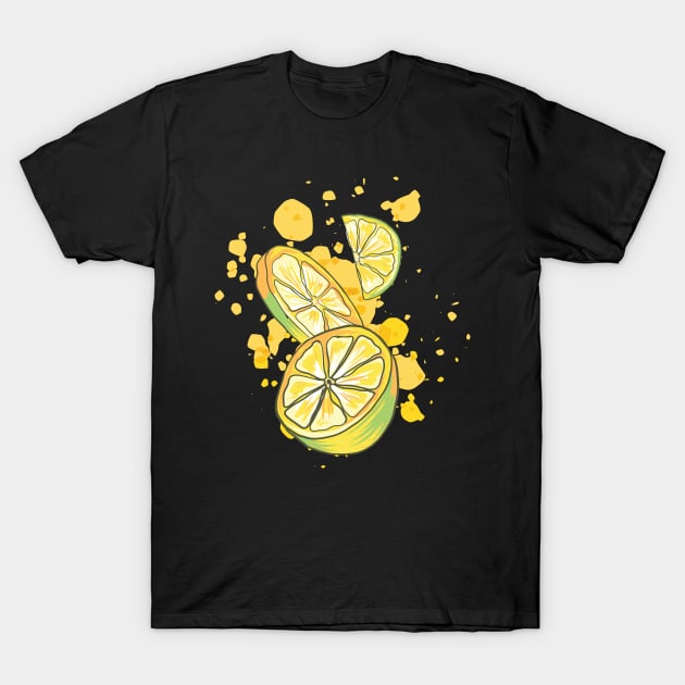 Fruity Lemons T-Shirt by EarlAdrian